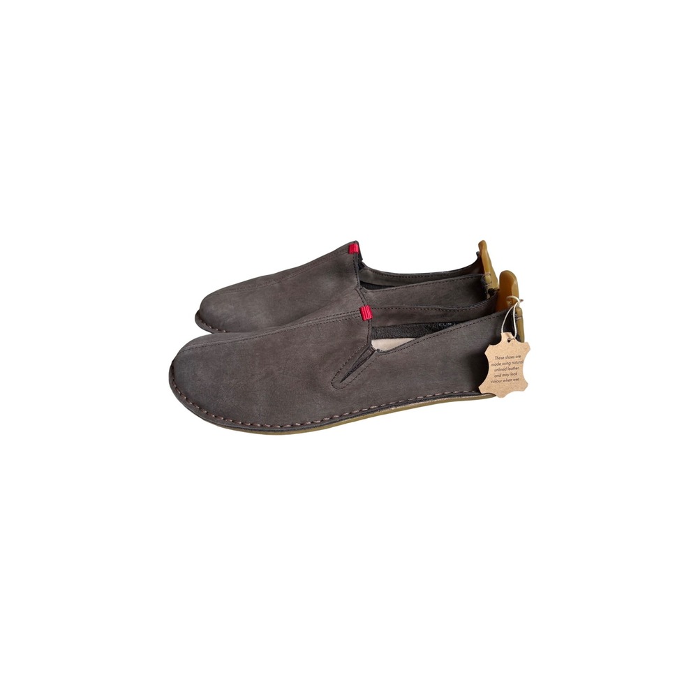 Vivobarefoot Soul of Africa Leather Slip On Shoes Brown Pittards Wild Hide 40L - Picture 3 of 13